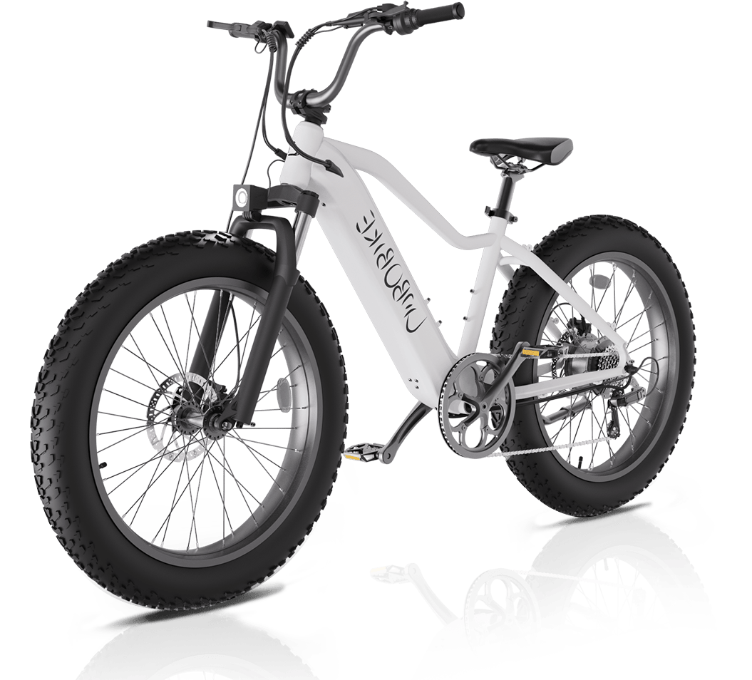 Рекламное изображение с пояснением: «Почему стоит выбирать Linbo Bikes?»подчеркивая уникальные преимущества и особенности электрических велосипедов Linbo Transportation Tech.